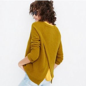 Madewell Mustard Yellow Sweater